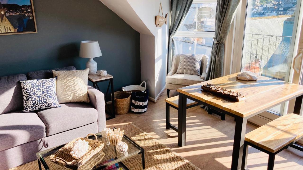 Looe With A View - Entire Apartment With Free Allocated Parking 外观 照片