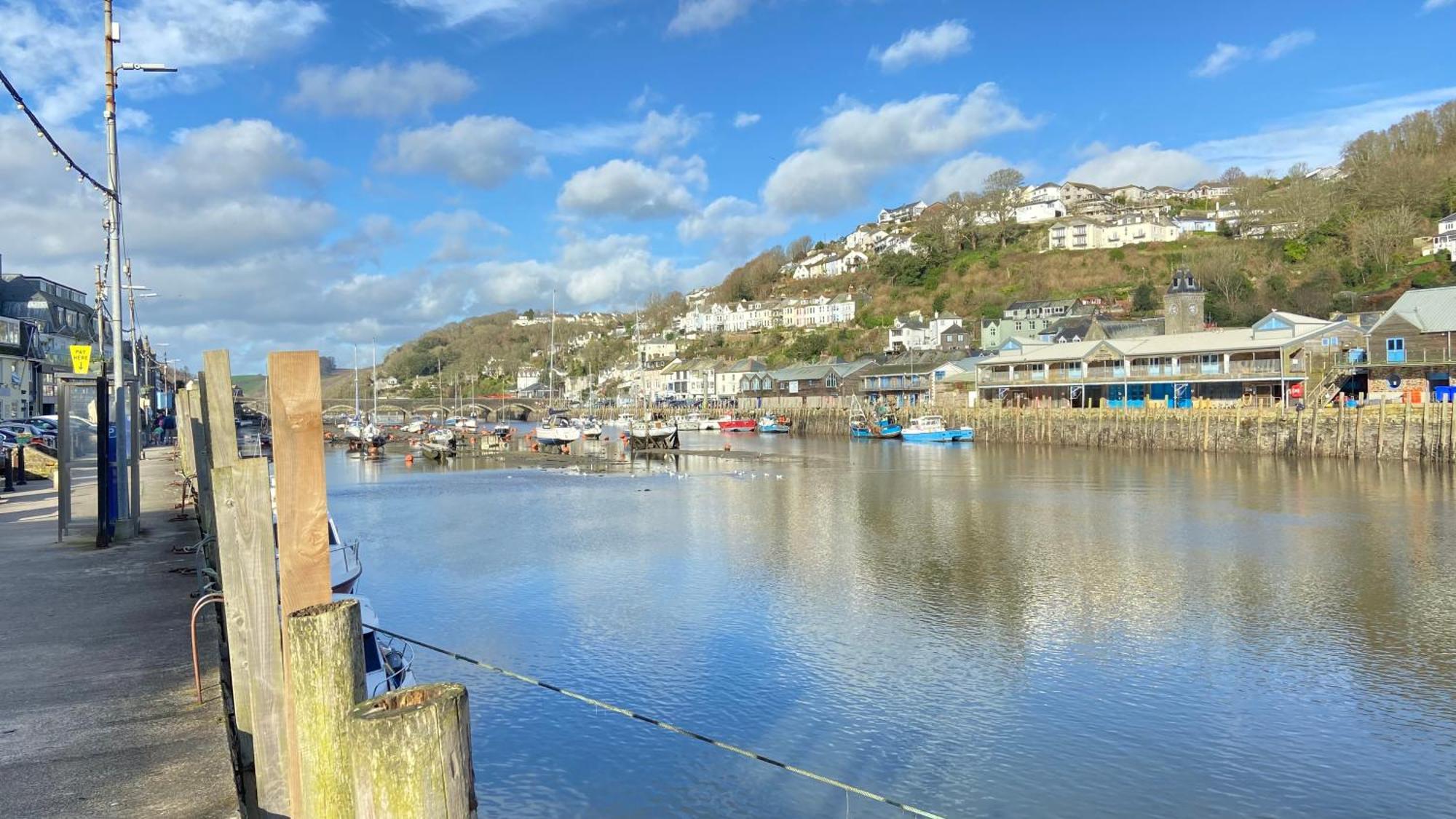 Looe With A View - Entire Apartment With Free Allocated Parking 外观 照片